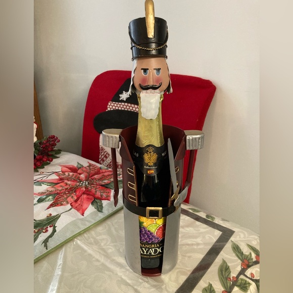 Nutcracker Bottle Holder - Picture 1 of 4